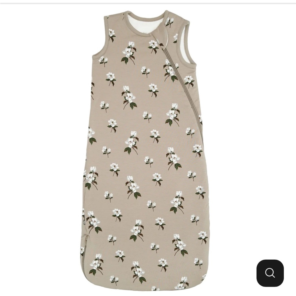 Kyte Baby khaki magnolia sleep bag NWOT